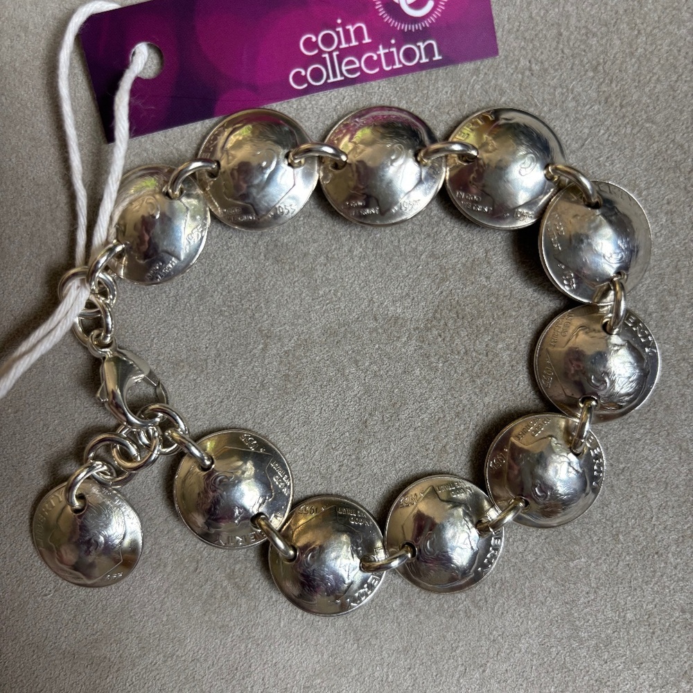 Unique Dime Bracelet